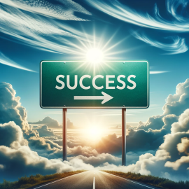 imagegratuite.com_00000171_M_d3-success-Road-Sign-on-road