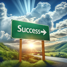 imagegratuite.com_00000172_M_d3-success-Road-Sign-on-road