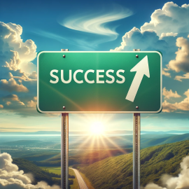 imagegratuite.com_00000175_M_d3-success-Road-Sign-on-road