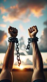 imagegratuite.com_00000298_M_d3-man-arm-breaking-his-chains-hands-raised-sky