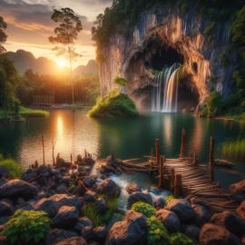 imagegratuite.com_00000312_M_d3-lake-cave-sunset