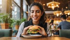 imagegratuite.com_00000458_L_f2-Joyful-woman-going-eat-hamburger