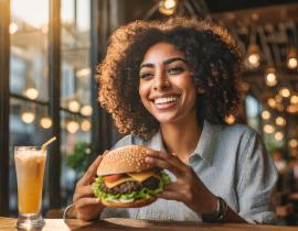 imagegratuite.com_00000461_L_f2-Joyful-woman-going-eat-hamburger