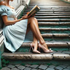 imagegratuite.com_00000476_M_d3-Woman-sitting-outdoor-staircase-to-read